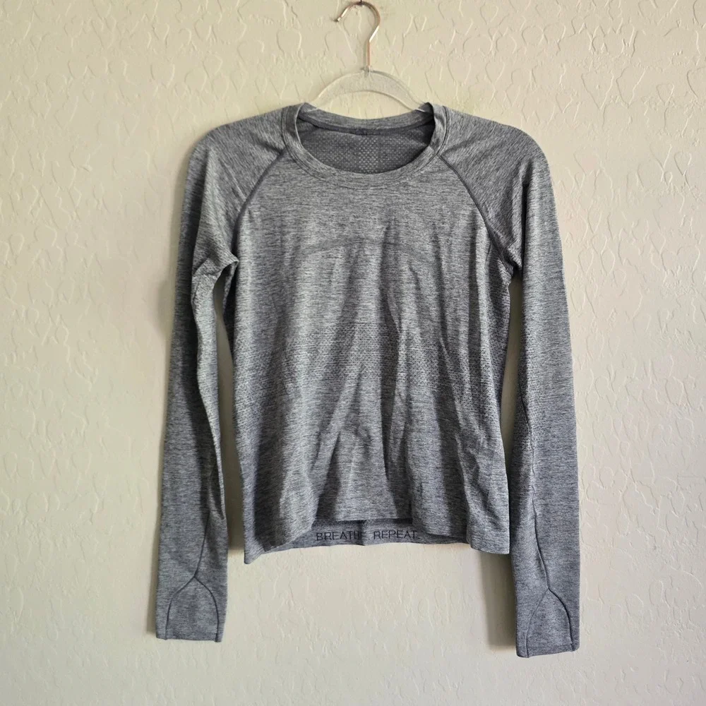Lululemon Swiftly Tech Long Sleeve 2.0 *Race Length Size 8